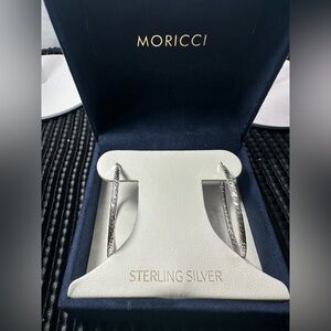 🆕Moricci Sterling Silver Hoop Earrings